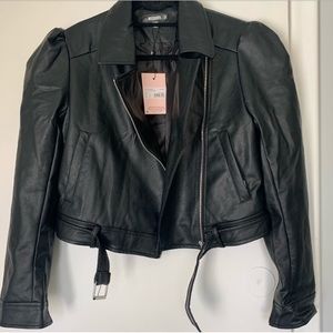 Missguided Faux Leather Jacket